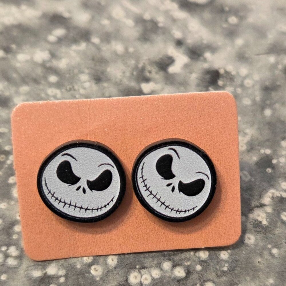 Nightmare Before Christmas Stud Earrings